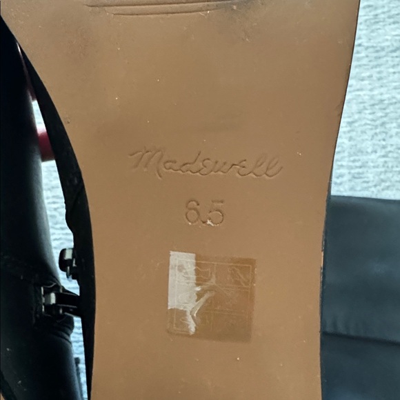 Madewell Black Heeled Boots - Picture 6 of 14